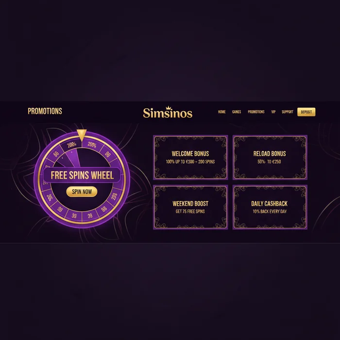 Simsinos Casino Bonus